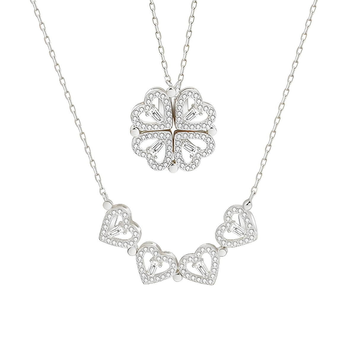 Collier "Daria argent"