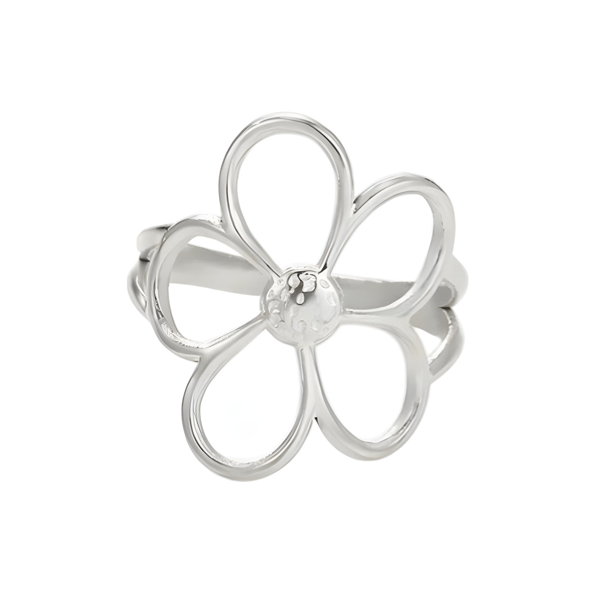 Bague " Flora argent"