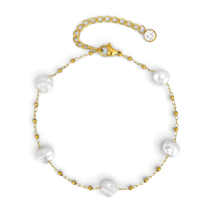 Bracelet de cheville "Perla"