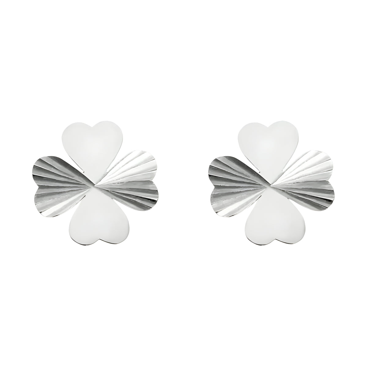 Boucles "Bania argent"