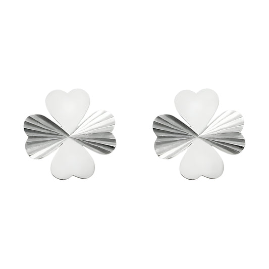 Boucles "Bania argent"